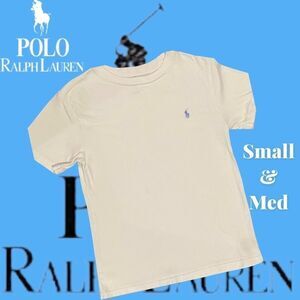 2/27$🔥🔥🔥POLO WHITE TEE MED. BOYS. Looks New